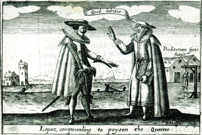 Lopez che complotta per avvelenare la regina da English School